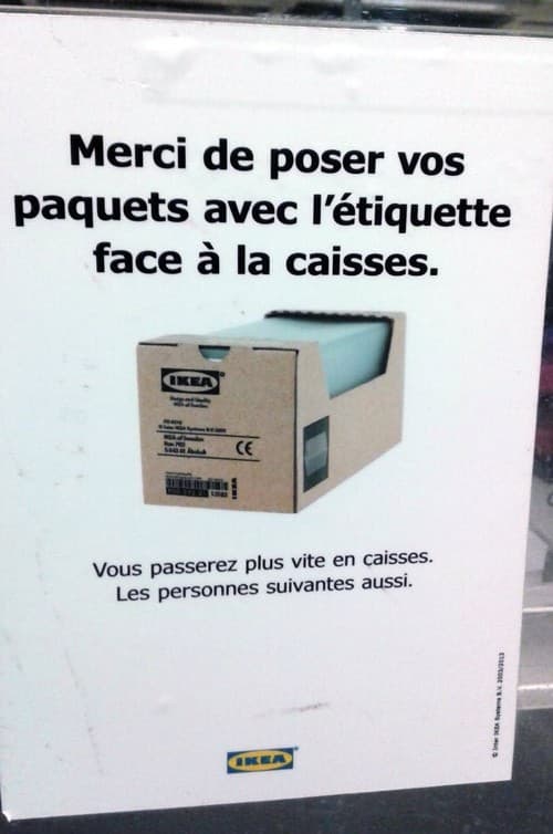 La caisse a pris un S de trop